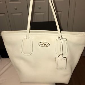 Authentic Coach Tote - Genuine Leather